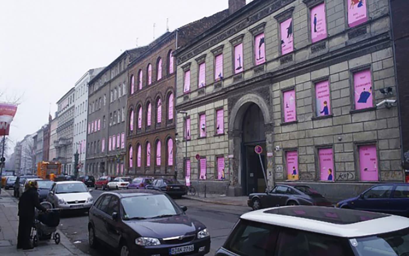 Auguststrasse in Berlin, Germany 2004